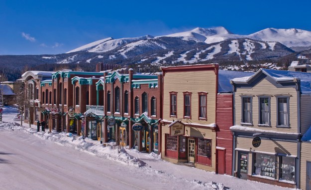 Town of Breckenridge in the Winter